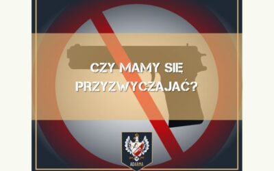 Kolejny zakaz przemieszczania się z bronią w Polsce