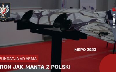 Dron jak Manta z Polski
