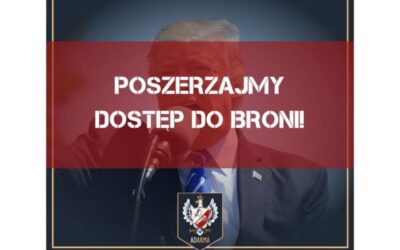Poszerzajmy dostęp do broni
