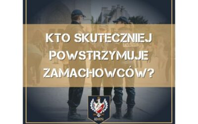 Cywile czy policja? Kto skuteczniej powstrzymuje zamachowców?
