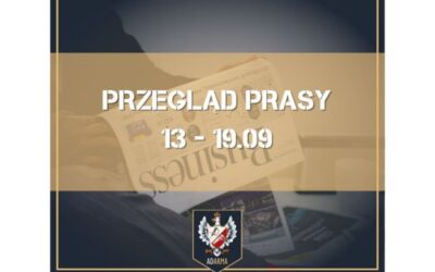 Przegląd prasy 13 – 19.09