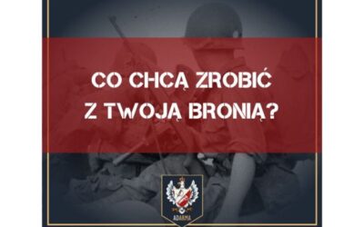 Co chcą zrobić z Twoją bronią?