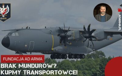 Brak mundurów? Kupmy transportowce!