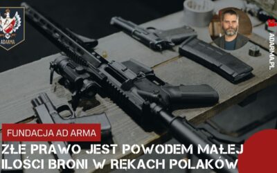 Złe prawo jest powodem małej ilości broni w rękach Polaków